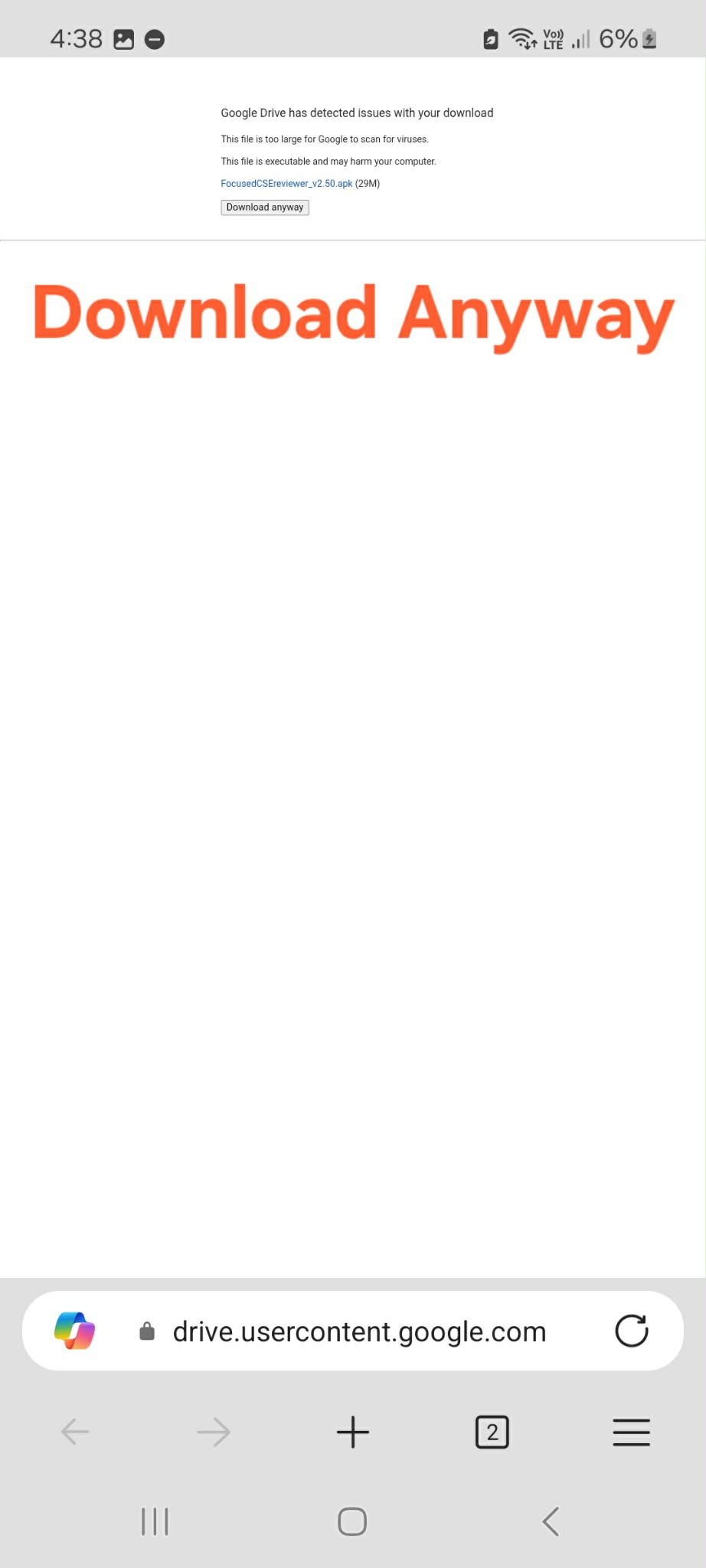 Google Drive Prompt