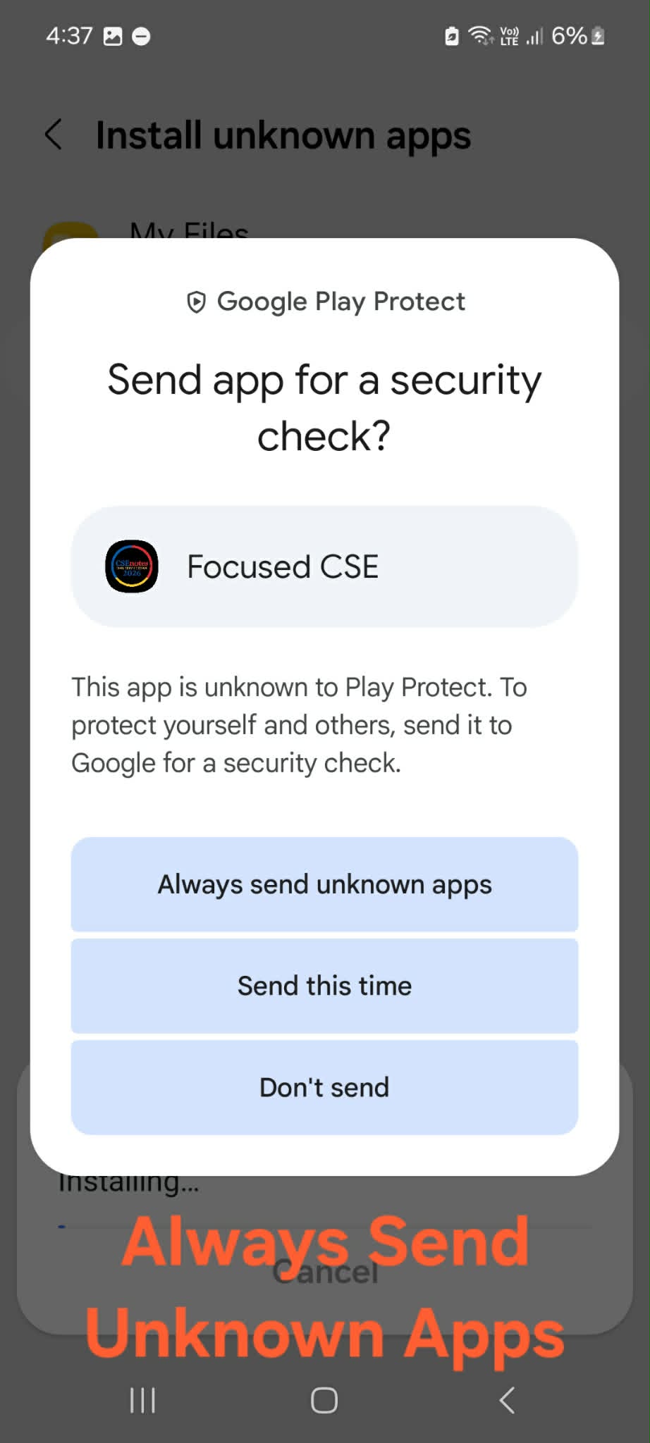Play Protect Check