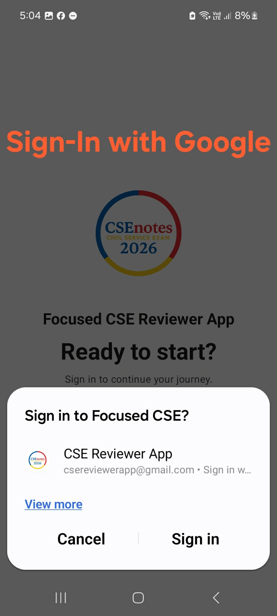 Google Sign-In
